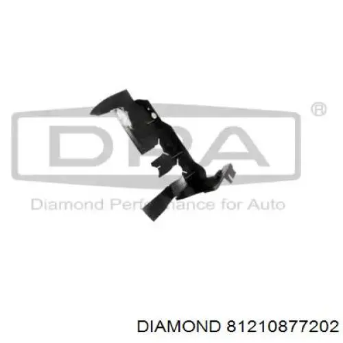 Купити 81210877202 Diamond/DPA Повітропровід (дефлектор) радіатора, правий