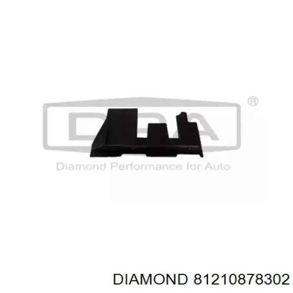 81210878302 Diamond/DPA Повітропровід (дефлектор) радіатора, лівий