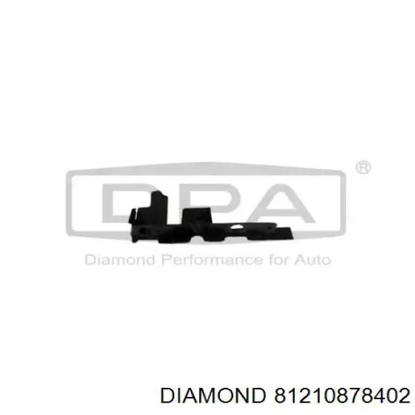 81210878402 Diamond/DPA Повітропровід (дефлектор) радіатора, правий