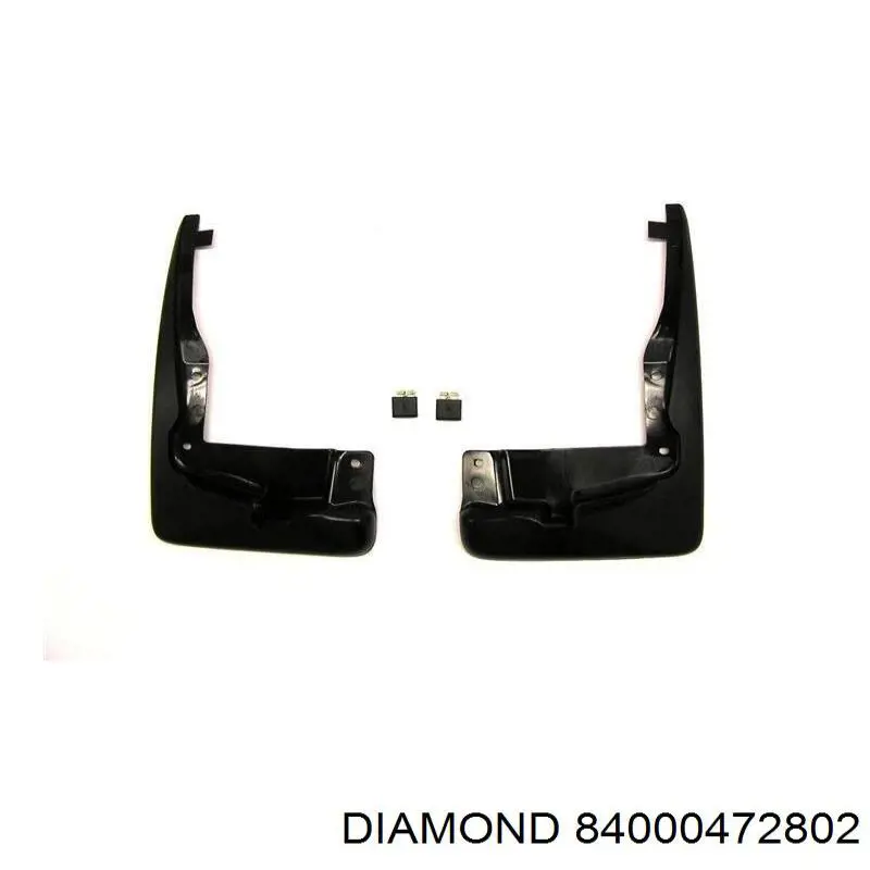 84000472802 Diamond/DPA бризковики задні, комплект