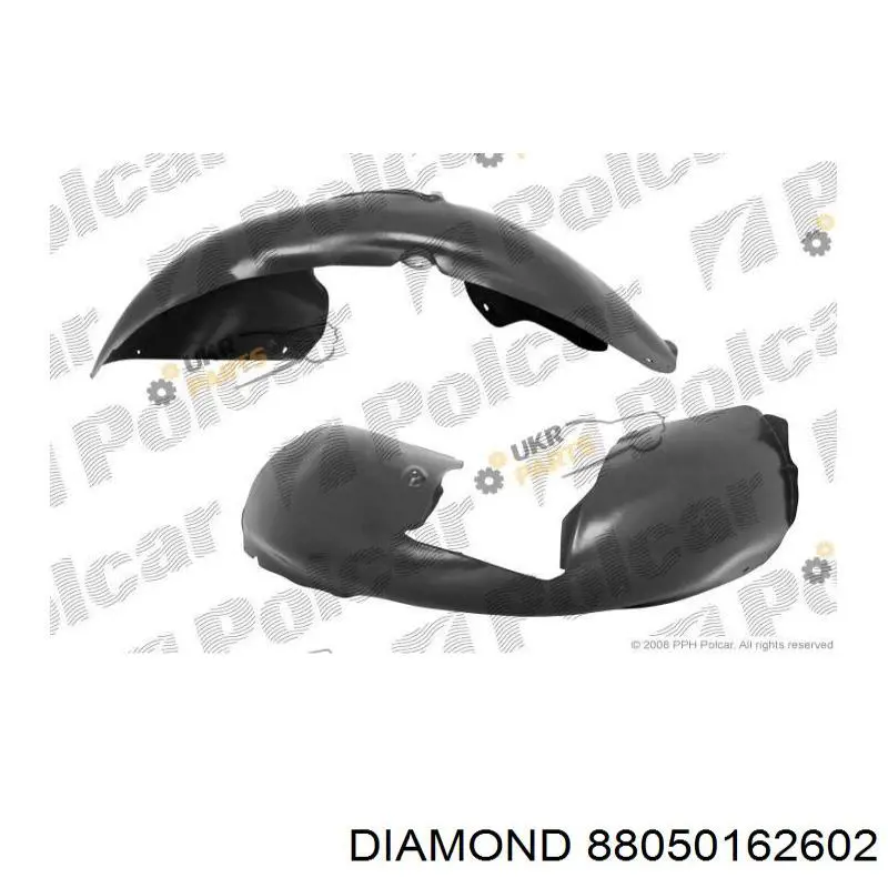 88050162602 Diamond/DPA підкрилок переднього крила, правий задній