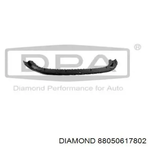 Купити 88050617802 Diamond/DPA Нижня накладка на передній бампер