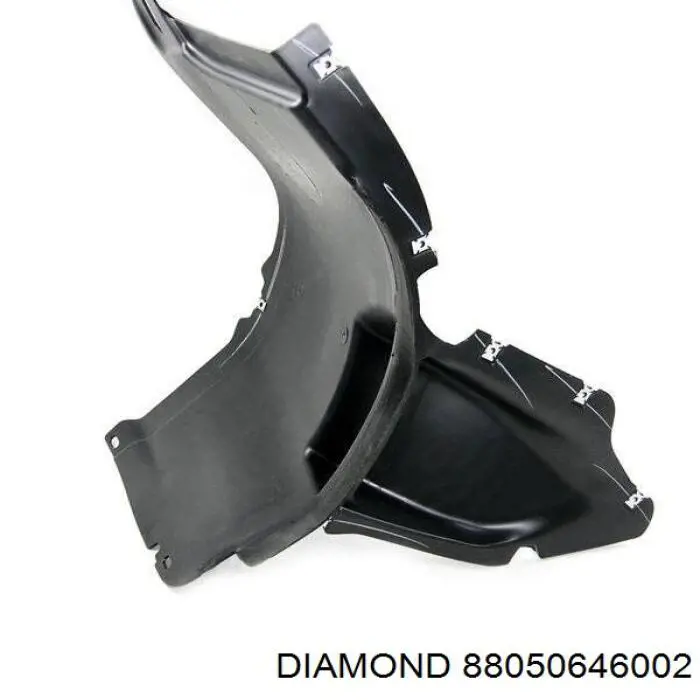 Підкрилок переднього крила, лівий задній Diamond/DPA 88050646002 ціна, від 11.33 USD