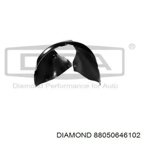 Купити 88050646102 Diamond/DPA Підкрилок переднього крила, правий задній