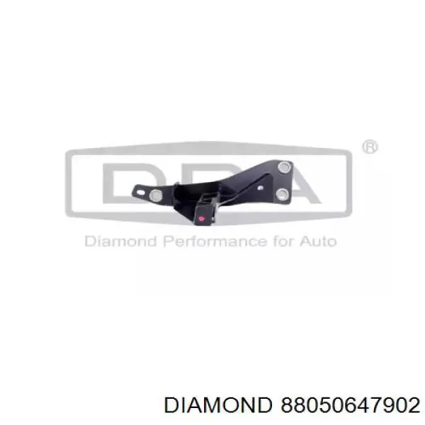 Кронштейн бампера переднього, правий Diamond/DPA 88050647902 ціна, від 11.67 USD