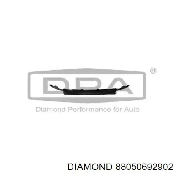 88050692902 Diamond/DPA Захисна губа бампера переднього