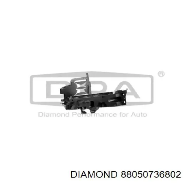 88050736802 Diamond/DPA Кріплення фари передньої, лівої