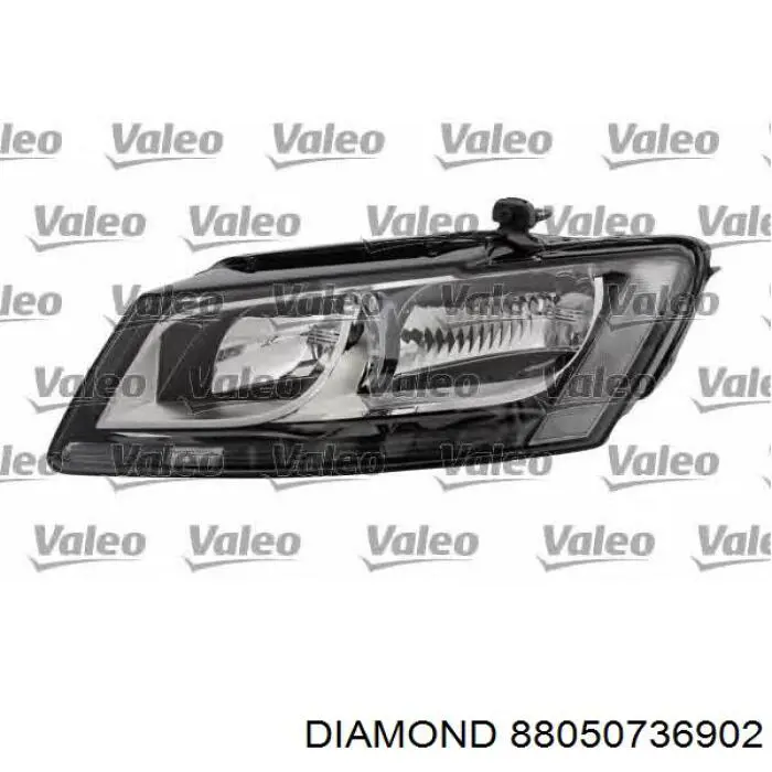 Кронштейн-адаптер кріплення фари передньої, правої Diamond/DPA 88050736902 ціна, від 21.45 USD