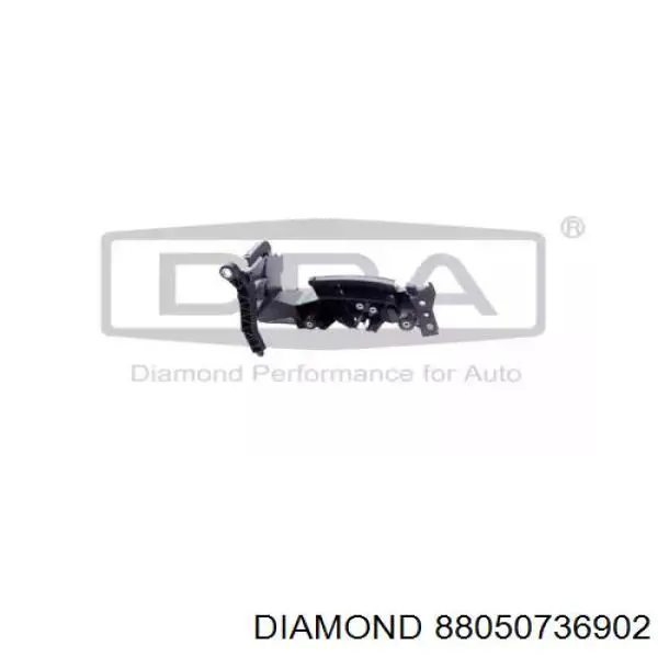 88050736902 Diamond/DPA Кронштейн-адаптер кріплення фари передньої, правої