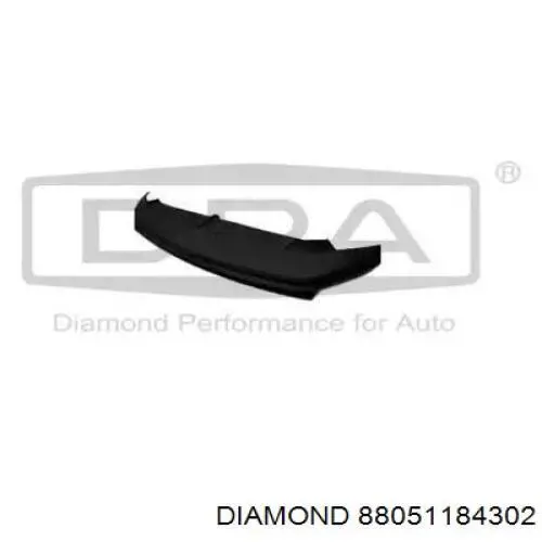 88051184302 Diamond/DPA Сплитер переднього бампера