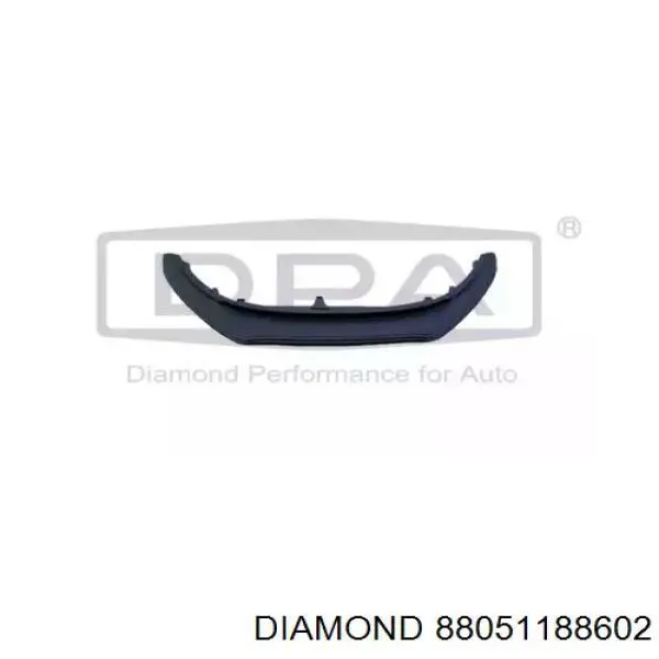 88051188602 Diamond/DPA Спідниця заднього бампера
