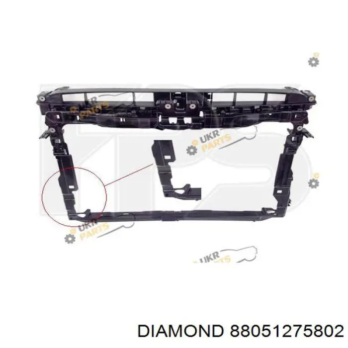Панель передня Diamond/DPA 88051275802 ціна, від 39.96 USD