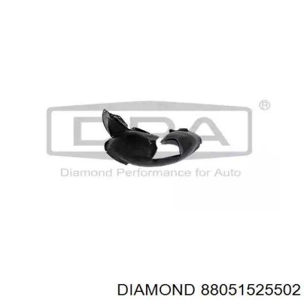 Підкрилок переднього крила, лівий Diamond/DPA 88051525502 ціна, від 16.67 USD