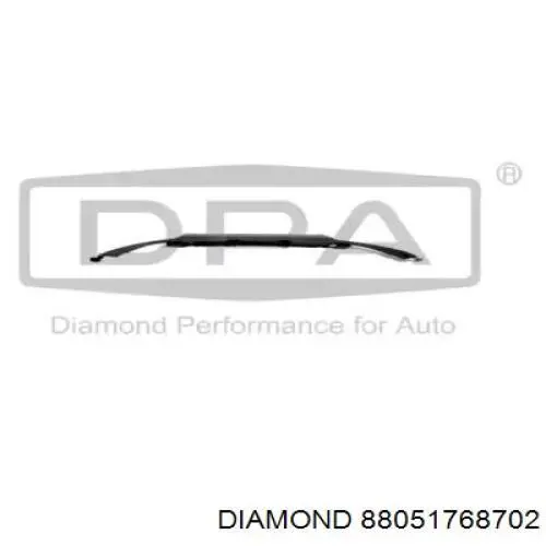 88051768702 Diamond/DPA Сплитер переднього бампера