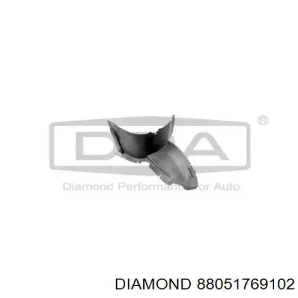 88051769102 Diamond/DPA підкрилок переднього крила, лівий передній