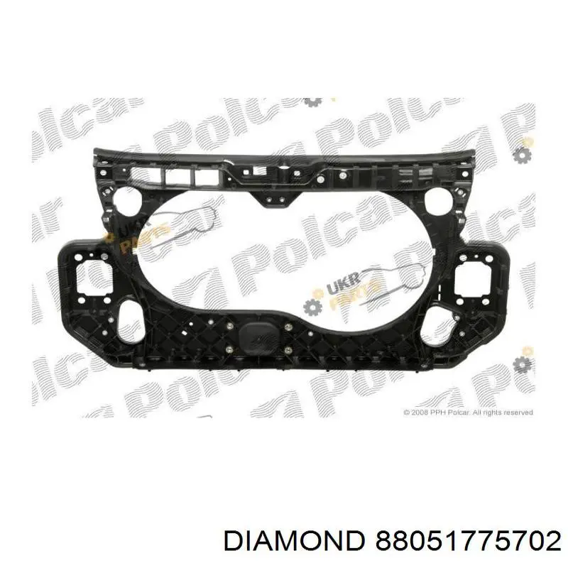 Панель передня Diamond/DPA 88051775702 ціна, від 77.64 USD