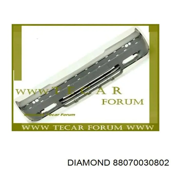 Бампер передній Skoda Fabia PRAKTIK