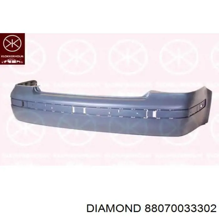 88070033302 Diamond/DPA бампер передній