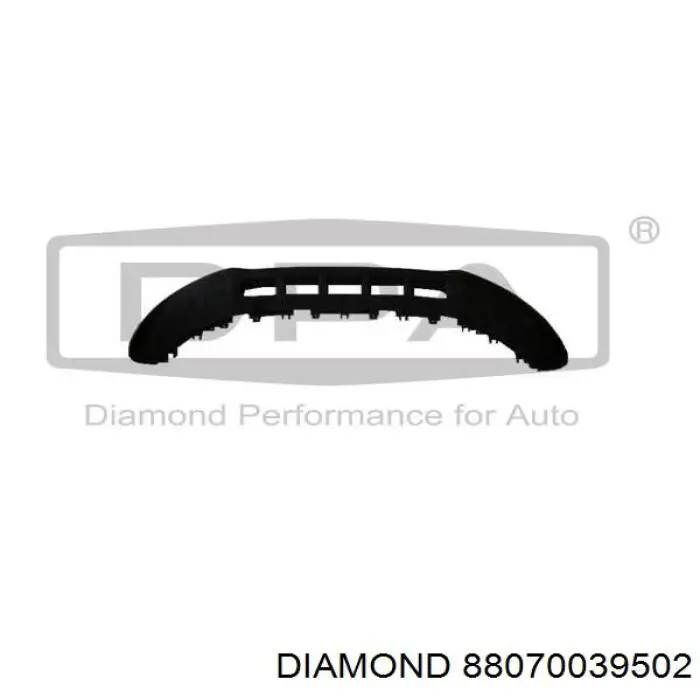 88070039502 Diamond/DPA Сплитер переднього бампера