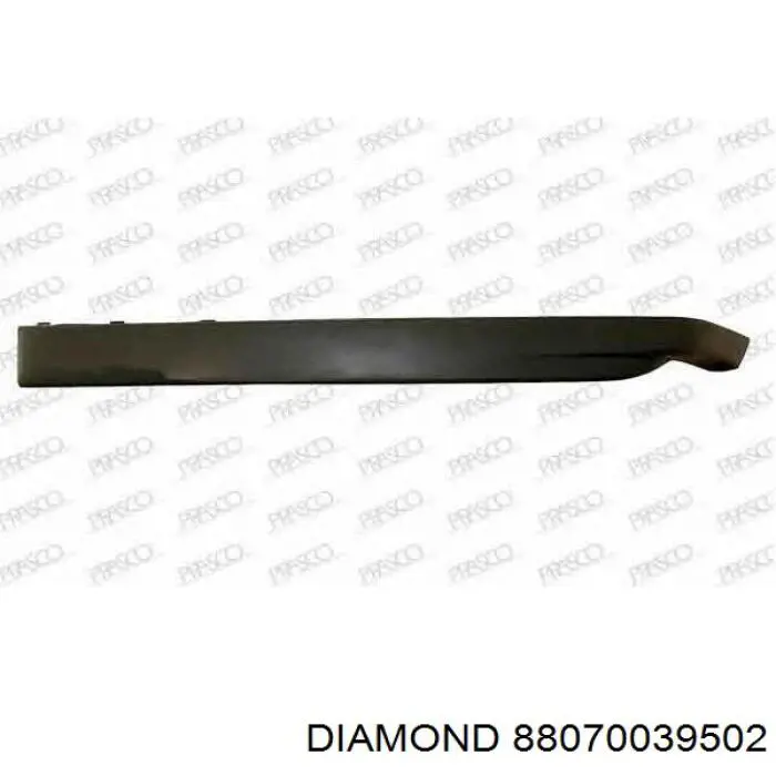 Спліттер переднього бампера Diamond/DPA 88070039502 ціна, від 1.91 USD