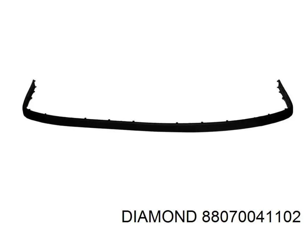88070041102 Diamond/DPA молдинг переднього бампера, правий