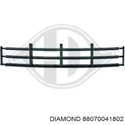 6Y0807718B Diamond/DPA Молдинг переднього бампера, правий