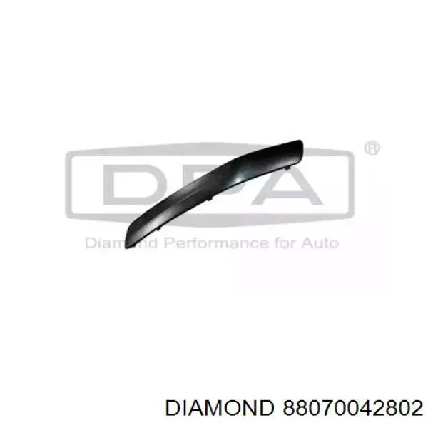 Купити 88070042802 Diamond/DPA Молдинг переднього бампера, лівий