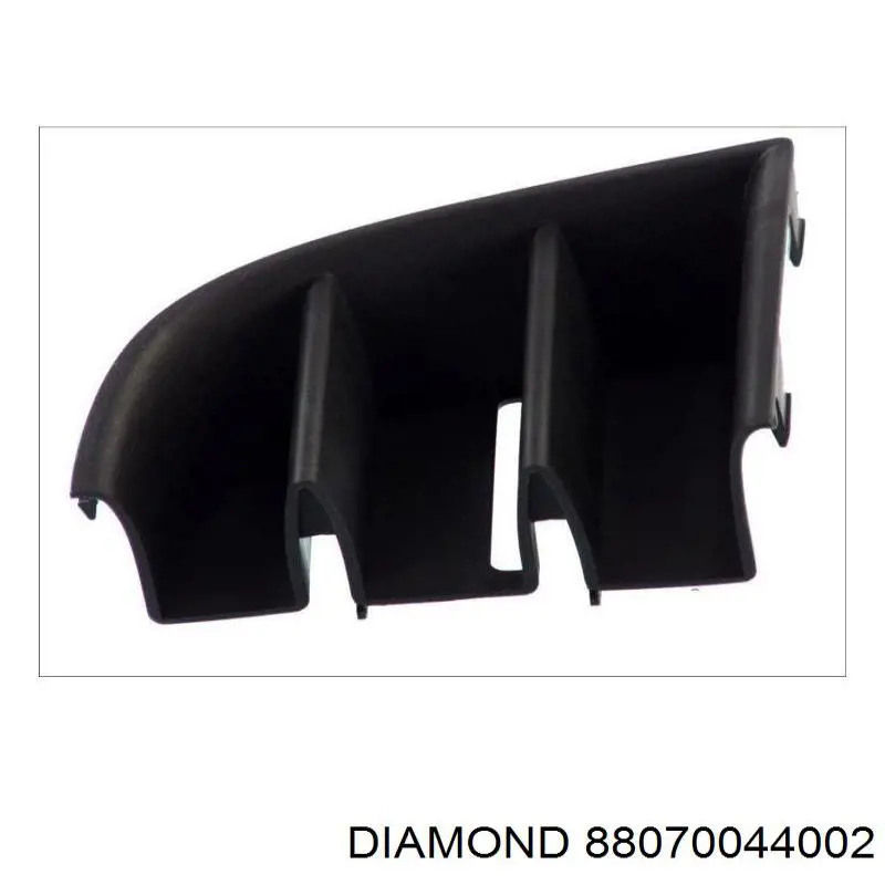 Купити 88070044002 Diamond/DPA Решітка переднього бампера, права