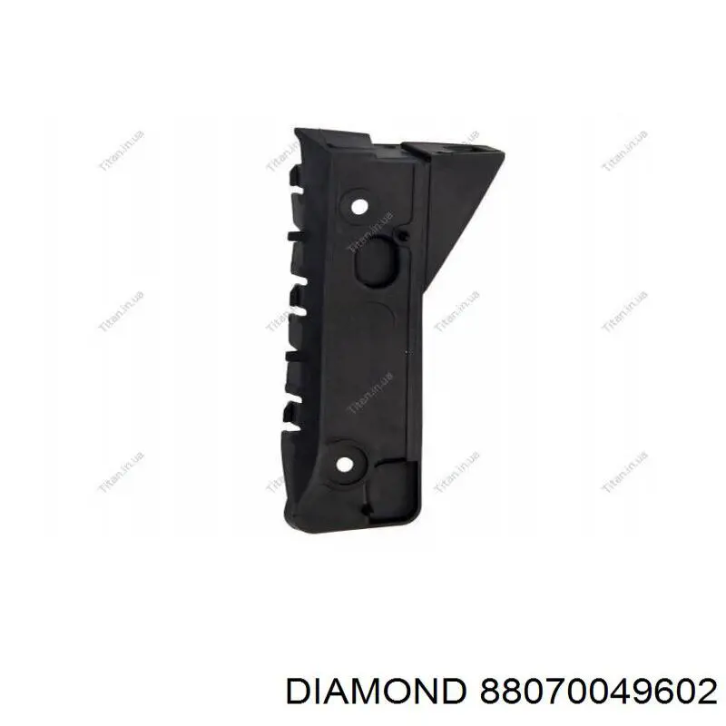 88070049602 Diamond/DPA направляюча переднього бампера, ліва