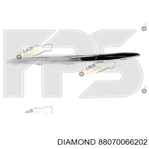 Молдинг переднього бампера, правий Diamond/DPA 88070066202 ціна, від 5.00 USD