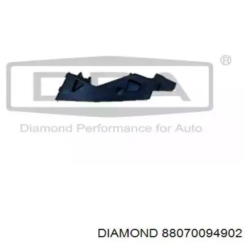 88070094902 Diamond/DPA Кронштейн бампера переднього, правий