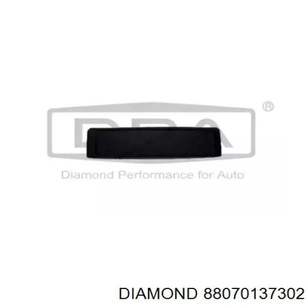 Купити 88070137302 Diamond/DPA Кронштейн переднього номерного знака