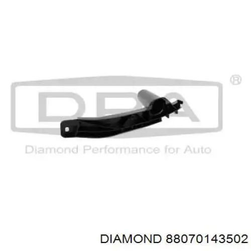 88070143502 Diamond/DPA Кронштейн бампера переднього, правий
