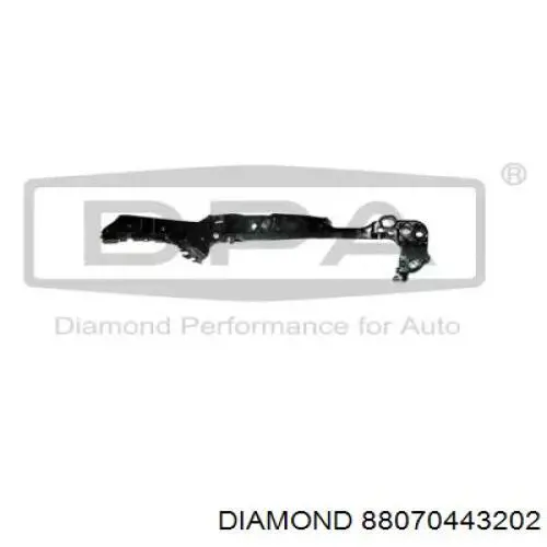 Купити 88070443202 Diamond/DPA Кронштейн-адаптер кріплення фари передньої, правої