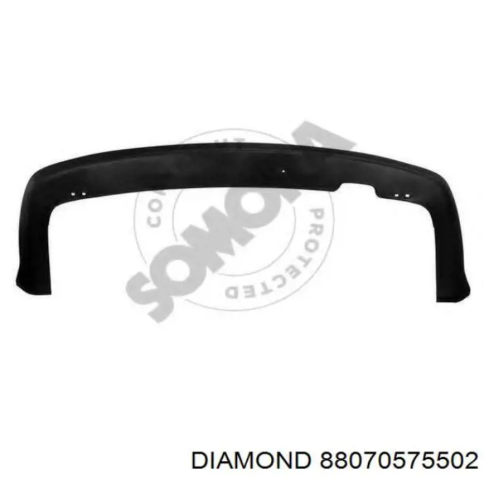 Спойлер заднього бампера Diamond/DPA 88070575502 ціна, від 13.94 USD