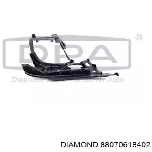 Праве кріплення переднього бампера Diamond/DPA 88070618402 ціна, від 18.24 USD