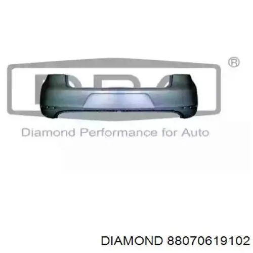 Кожух бампера заднього FPS FP7411951 ціна, від 109.42 USD