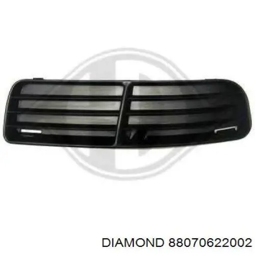Молдинг переднього бампера, правий 6Q08077189B9 Diamond/DPA