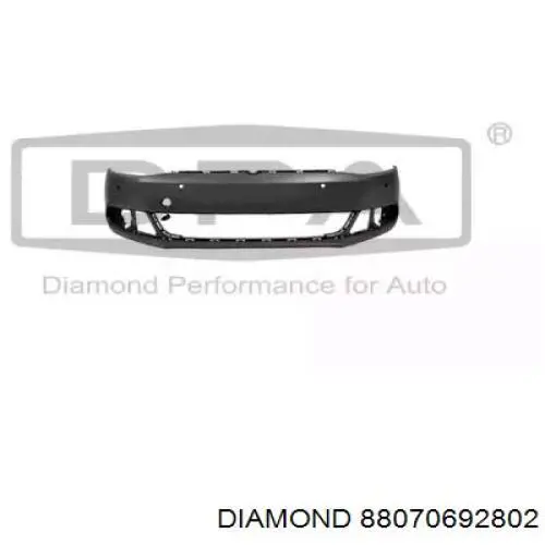 88070692802 Diamond/DPA Бампер передній в зборі