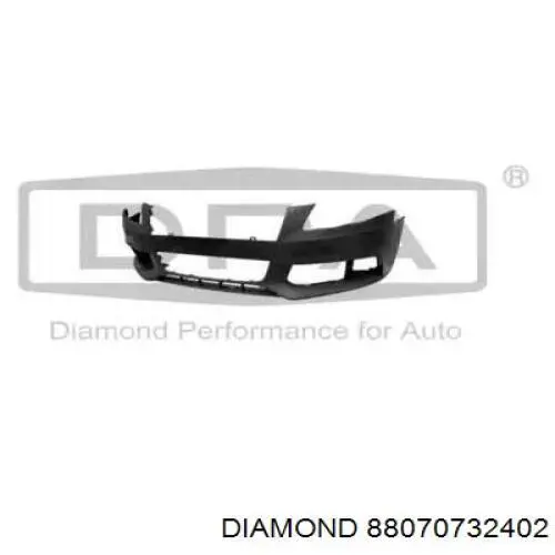 Бампер на авто Signeda PAD04033BC ціна, від 58.62 USD