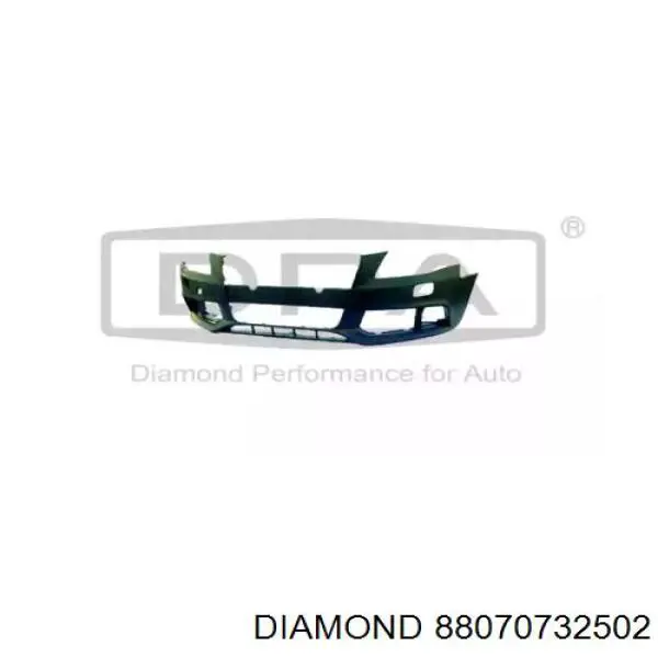 88070732502 Diamond/DPA Бампер передній в зборі
