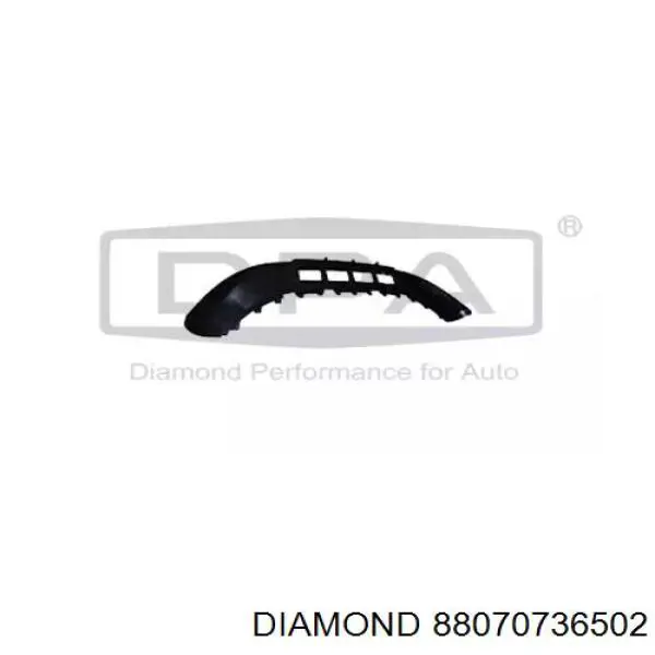 88070736502 Diamond/DPA Спліттер переднього бампера