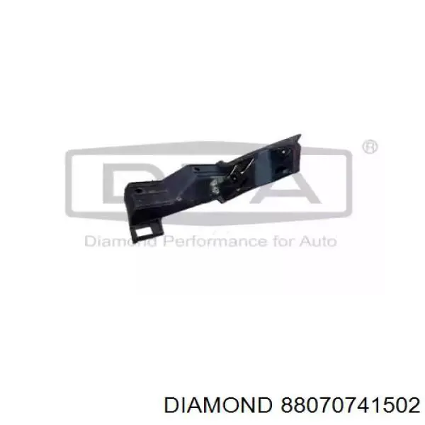 88070741502 Diamond/DPA Кронштейн бампера заднього, лівий