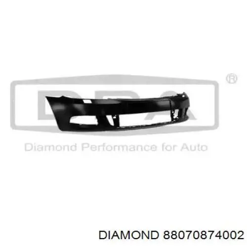 Бампер на авто Diamond/DPA 88070874002 ціна, від 63.34 USD