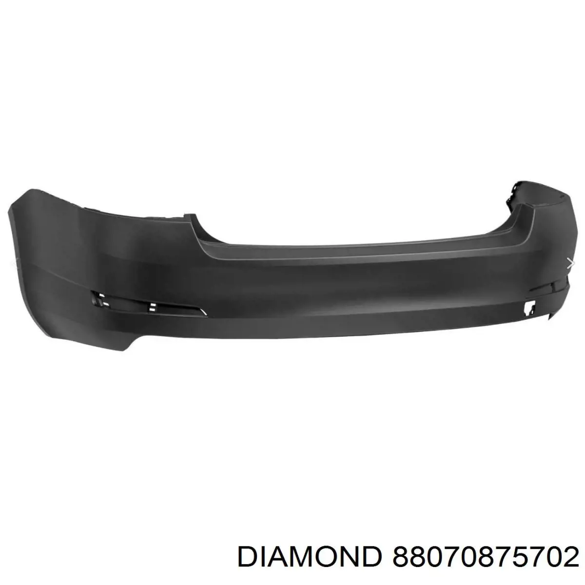 Кожух бампера заднього Diamond/DPA 88070875702 ціна, від 53.15 USD