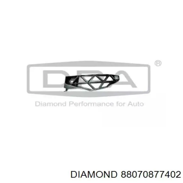 88070877402 Diamond/DPA направляюча заднього бампера, права