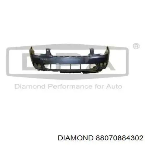 88071801902 Diamond/DPA Бампер передній в зборі
