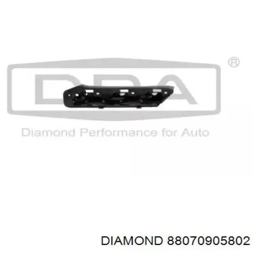 Кронштейн бампера переднього, зовнішній правий Diamond/DPA 88070905802 ціна, від 8.74 USD
