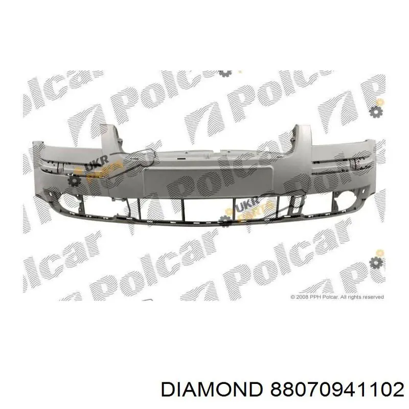 88070941102 Diamond/DPA бампер передній