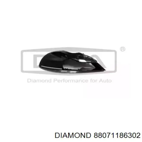 88071186302 Diamond/DPA Спойлер переднього бампера, лівий